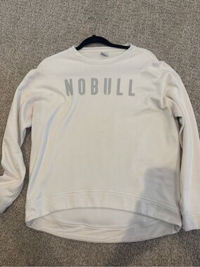 NOBULL White Crewneck Sweatshirt